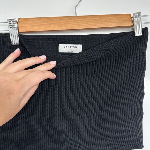 Babaton Sculpt Ribbed Tube Top - Picture 2 of 2